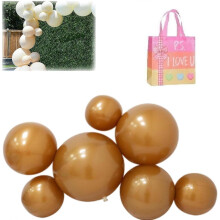 Wiederverwendbares, aufblasbares PVC-Ballongirlanden-Set, latexfreies Gummiband, Partydekoration für Geburtstage und Hochzeiten