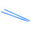 Drum Sticks, 2 Pack Blue Nylon Portable Replacement Drum Rods for Percussion Instruments 1
