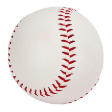 Practice Softball, 2 Pieces, PU Leather with Wood Shavings Filling, 72mm, for Outdoor and Indoor Training