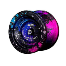 Professional Yoyo Butterfly Shape Alloy Aluminum High Speed 10 Ball Bearing for String Tricks Black Pink Blue