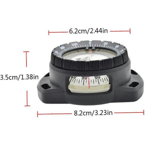 Black Luminous Wrist Dive Compass Waterproof Underwater Scuba Navigation Tool 1