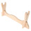 Support horizontal en bois pour épée et flûte Raindrops. 1