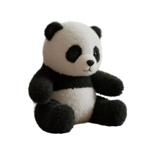Peluche Panda, morbido animale di peluche, compagno di scrivania per bambini, regalo di compleanno