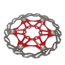 Brake Disc Rotor 160mm/180mm 6-Bolt Compatible with MTB Mountain Bicycle, 420 Stainless Steel & 7075-T6 Aluminum Alloy