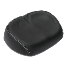 Extra Comfort Wide Bike Saddle Seat with Dual-Spring Suspension, Waterproof PU Leather