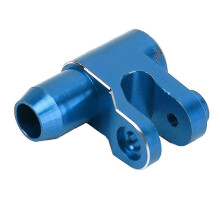 Servo-arm compatibel met TRAXXAS 1/5 RC-auto, CNC-gefreesde aluminiumlegering, blauw