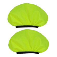 Bike Bag Cover 2Pcs Waterproof Light Green Protection for Travel Cycling