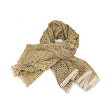 Tactical Camouflage Scarf, Double-Sided Camo Pattern, Breathable Polyester Cotton Mesh