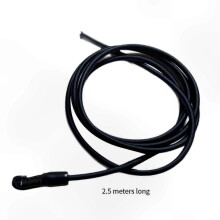 Corda di ricambio per vogatore compatibile con home gym, cinghia elastica in lattice da 2,5 m con diametro di 8 mm.