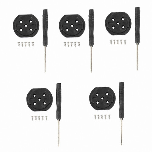 Universal Cycling Computer Mount Bracket, 5-Pack Compatible with Garmin Wahoo GPS Devices