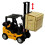 1/50 Scale Forklift Model Diecast Toy with Liftable Design and Pull Back Function for Kids 5