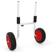 Wózek na kajaki, odłączany dwukołowy wózek transportowy o ładowności 50 kg do pontonów