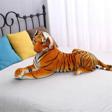 Peluche di tigre siberiana, realistico, 35 cm o 50 cm, in tessuto morbido, lavabile a mano.