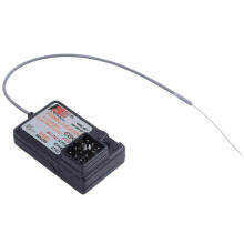 Receptor de 3 canales y 2,4 GHz compatible con GT2, GT3, GT3B, GT3C y GR3C para transmisores de coches y barcos RC.