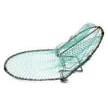 Portable Bird Net Pigeon Sparrow Catcher Green 30CM Polyethylene Mesh Steel Frame