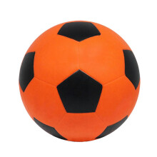 LED-Fußball mit Lichtern, Größe 5, orangefarbener Gummiball für den Innen- und Außenbereich