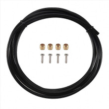 Hydraulische remslang voor mountainbikes, compatibel met Shimano DEORE XTR BH90, 5 mm diameter, 2,5 m, zwart