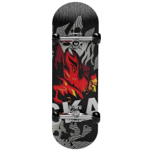 Finger Skateboard Mini Wood Fingerboard with Art Pattern for Kids Pocket Size 99x29mm