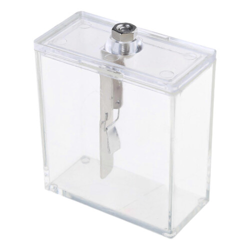Electroscope Static Electricity Testing Device for Physics Education, Clear PP Material