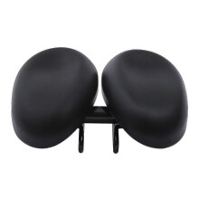 Adjustable Width Nose-Free Bicycle Saddle Shock Absorption Dual Pad for Road Mountain Bikes