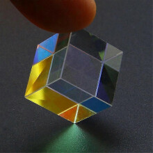 CMY-Optischer Prismenwürfel für Lichtbrechungsexperimente und Fotografie
