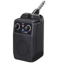Mini-E-Gitarrenverstärker, 5 W, tragbar, Bluetooth, 4 integrierte Effekte, wiederaufladbar, ideal zum Üben