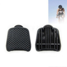 Adattatore per pedali da bici da strada a pedale piatto, compatibile con pedali SPD LOOK KEO, in poliammide PA6, 50 g.