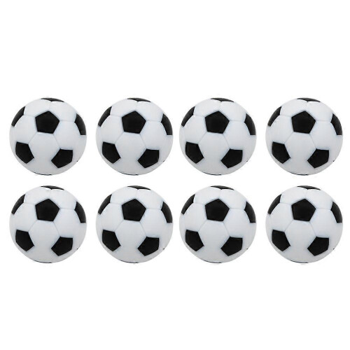 Foosball Balls 32mm 8pcs Replacement Compatible with Official Game Tables