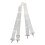 Bass Drum Strap, Nylon, Adjustable Ergonomic Design for Comfortable Wear, White 3