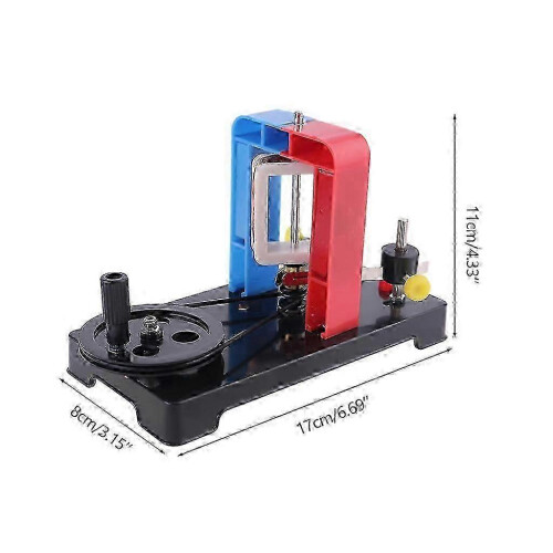 DIY Hand Electricity Generator Model, School Teaching Instrument for Electromagnetic Induction Experiment 2