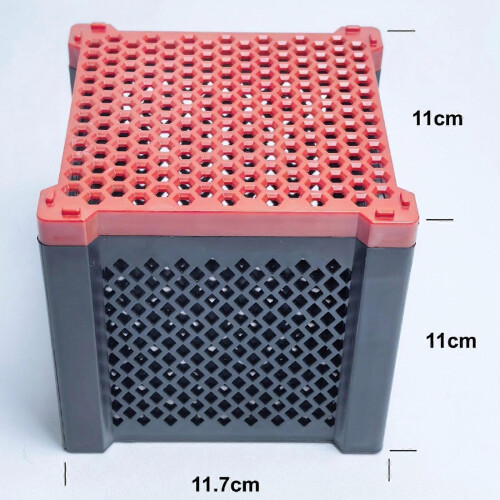 Aquarium Filter Media Storage Box PP Hollow Design for Efficient Water Filtration 1