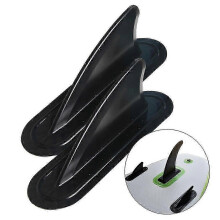 2Pcs PVC Surfboard Tail Wing Stabilizer Fins for Inflatable Paddle Boards, 21cm