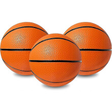 5 Inch Mini Basketballs, PVC Cover, Textured Surface, for Mini Hoop and Over The Door Basketball Games