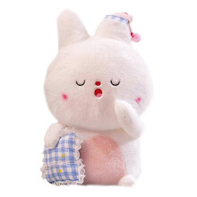 Adorabile coniglietto di peluche in stile cartone animato, 25 cm, morbido cuscino imbottito in cotone PP antipiega e delicato sulla pelle.
