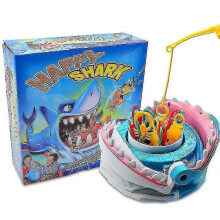 Juego de mesa Tiburón Mordisco, Dientes de goma suave, Rompecabezas interactivo para padres e hijos, Juguete ingenioso