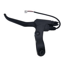 Linker remhendel, zwarte kunststof remhendel, compatibel met de Kukirin G3 G4 elektrische scooter.