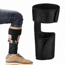 Concealed Carry Ankle Holster, Ambidextrous, Compatible with Glock 26 42 43 Ruger LCP .380, with Accessory Pouch