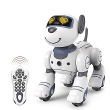 Remote Control Robot Dog Toy with Stunt, Dance, Sing, Follow and Programmable Functions
