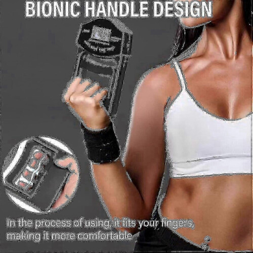 Digital Hand Dynamometer Grip Strength Tester with USB LCD Screen, High Accuracy, 180kg Capacity 2