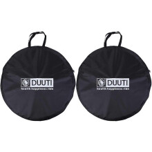Confezione da 2 borse per ruote di bicicletta da 27,5" 650B, impermeabili, ideali per bici da strada, mountain bike e pista.