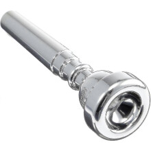 Ustnik do trąbki 3C, średnia głębokość kielicha, średnica 16,3 mm, średnio szeroki brzeg, dla średnio zaawansowanych graczy