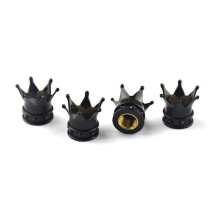 Tappi valvole universali per auto compatibili con valvole americane, guscio in ABS a forma di corona con strass