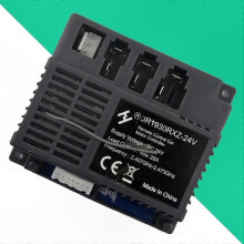 24V Ride-On Car Receiver Replacement Control Box, Black, JR1930RXZ-24V, compatible with Children Electric Ride On Cars