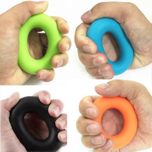 Anillos fortalecedores de agarre de silicona, 4 niveles 30-60 lb, para entrenamiento de antebrazo y fisioterapia