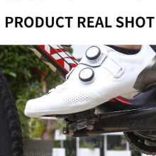 Adattatore per pedale bicicletta con lucchetto, compatibile con scarpe SPD e bici da strada, nero, materiale PA+GF+Tpu