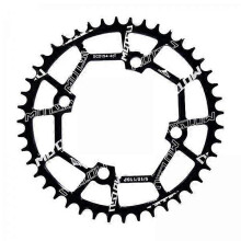 2 corone per bicicletta 40T-52T 104BCD compatibili con guarniture per bici single speed strette e larghe