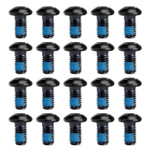 20 bulloni per rotore freno a disco in acciaio inossidabile M5x10mm compatibili con bici da strada e mountain bike