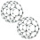 C60 Molecular Structure Model Kit 2 Sets Chemistry Teaching Aid 1