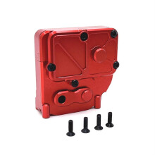 Medium Wave Box behuizingsset voor 1/12 schaal RC auto upgrade accessoires, rood metaal, compatibel met H12Y