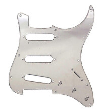 Płytka ochronna do gitary Mirror 11 otworów ST SSS Scratch Plate ze śrubami kompatybilna ze stylem American Mexican Modern Standard ST